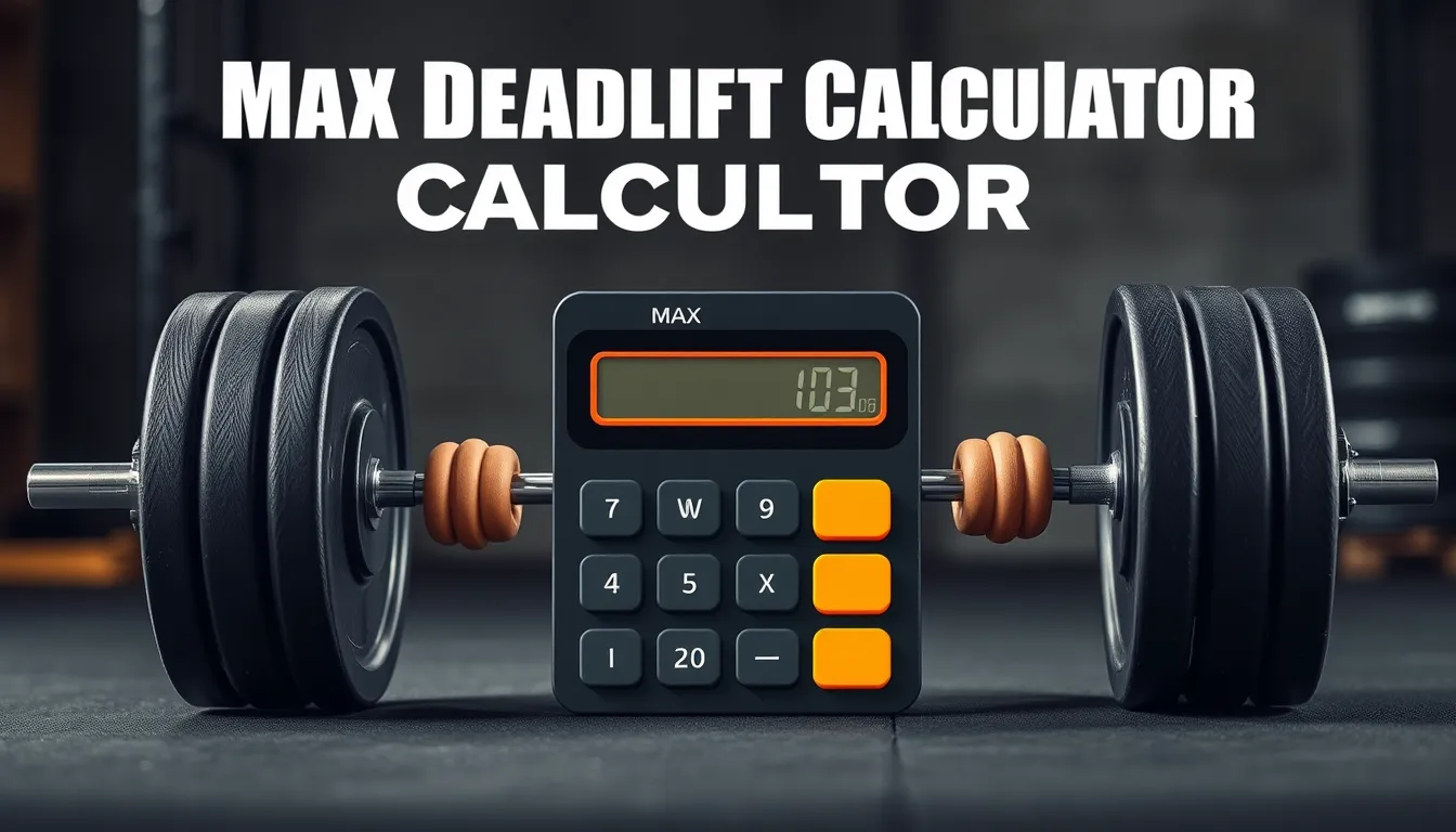 Max Deadlift Calculator (2026): 7 Tips [Guide]